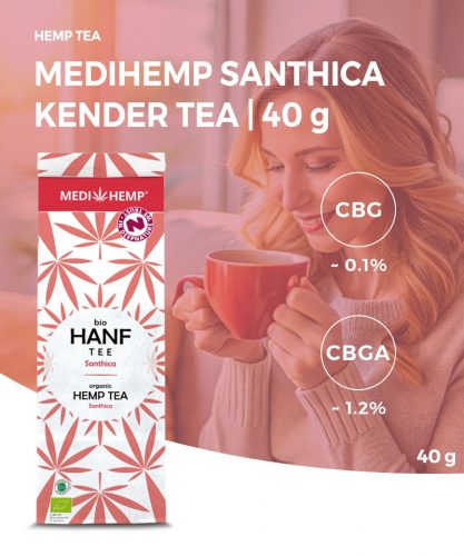 Medihemp Santhica kender tea | 40 g