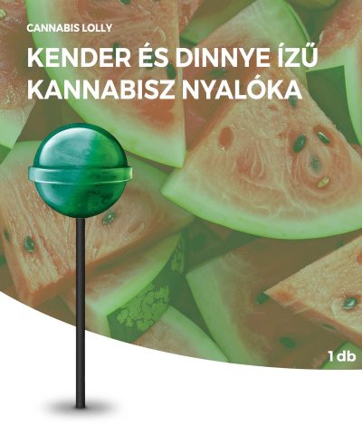 Cannabis Lolly Watermelon Kush kannabisz nyalóka | 1 db