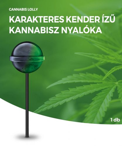 Cannabis White Widow Pops kannabisz nyalóka | 1 db