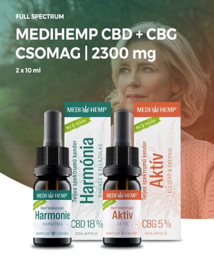 Medihemp CBD + CBG csomag | 2300 mg | 20 ml