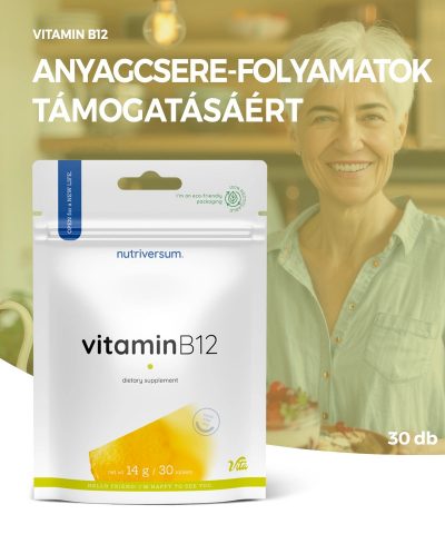 Nutriversum Vitamin B12 tabletta | 30 db