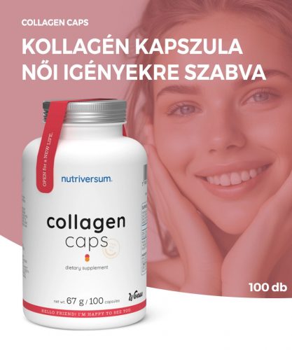 Nutriversum Collagen Caps | Kollagén kapszula | 100 db