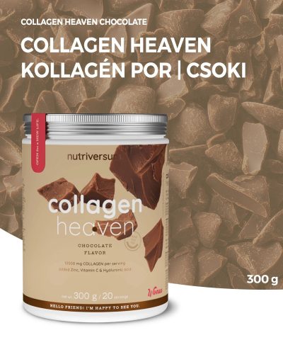   Nutriversum Collagen Heaven | Kollagén por | csokoládé | 300 g