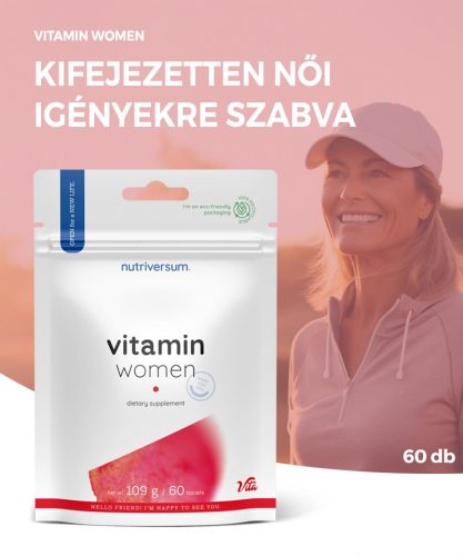 Nutriversum Vitamin Women női multivitamin tabletta | 60 db