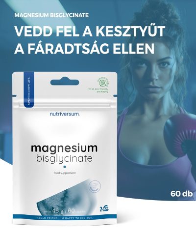 Nutriversum Magnesium Bisglycinate kapszula | 60 db