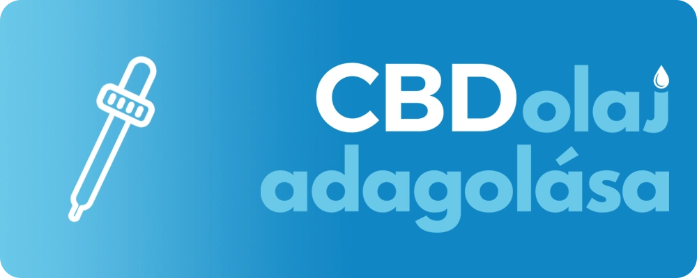 CBD olaj adagolása